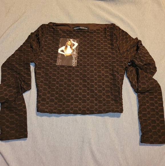 naked wardrobe Tops - Naked wardrobe crop top